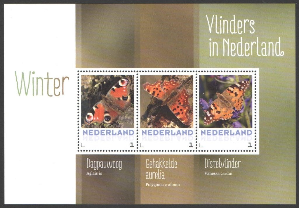 Postzegels Vlinders in Nederland: Winter, Ophalen of Verzenden, Na 1940, Postfris
