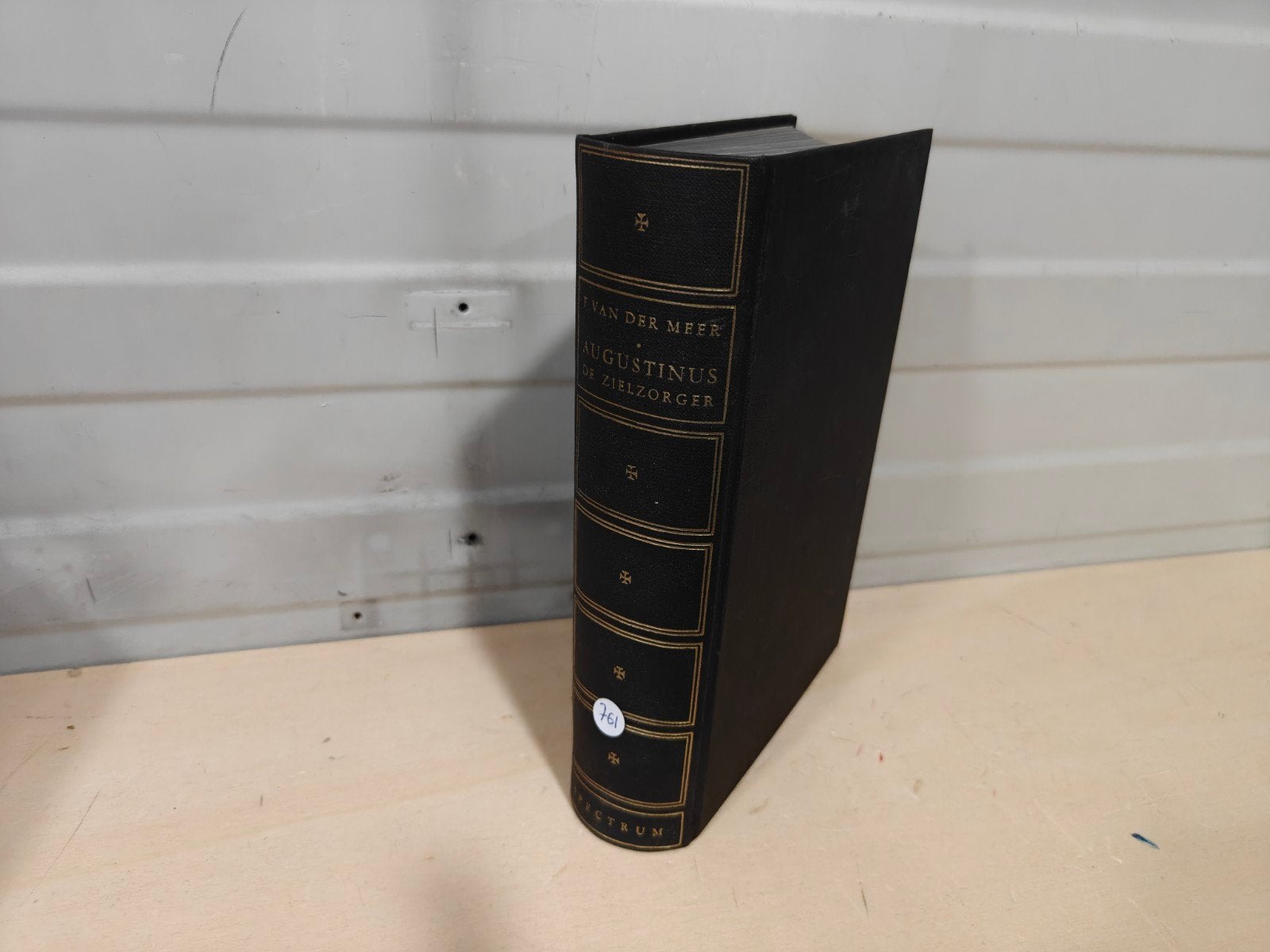 Nr. 761 F. van der Meer. Augustinus de zielzorger., Ophalen of Verzenden, Gelezen, F. van der Meer, Christendom | Protestants