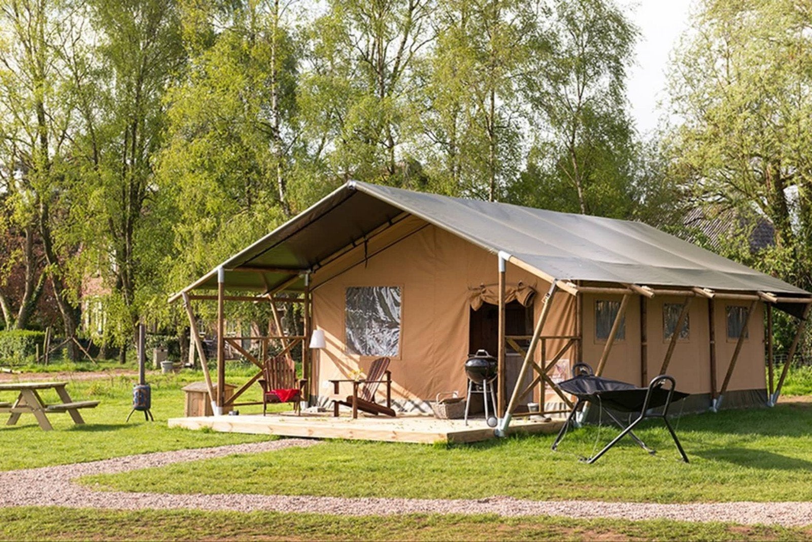 Last Minute Zeeland 5 dagen luxe lodgetent 31 aug, Twee personen, Ticket of Toegangskaart