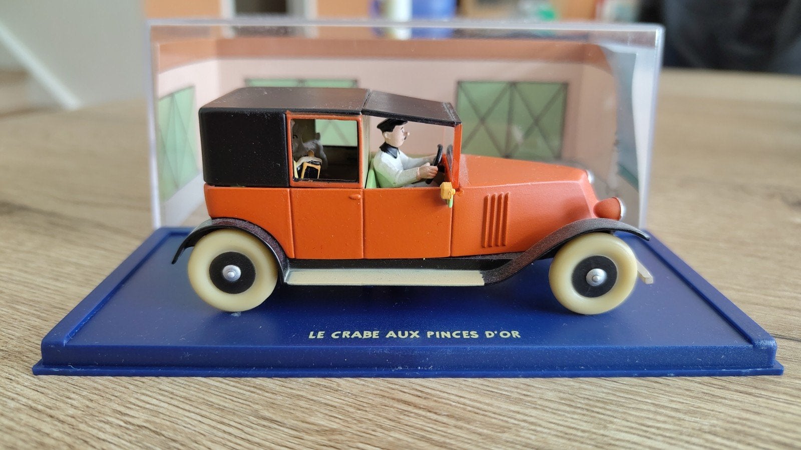 Uit Kuifje in de Auto series - Rode taxi, Ophalen of Verzenden, Auto, Overige merken