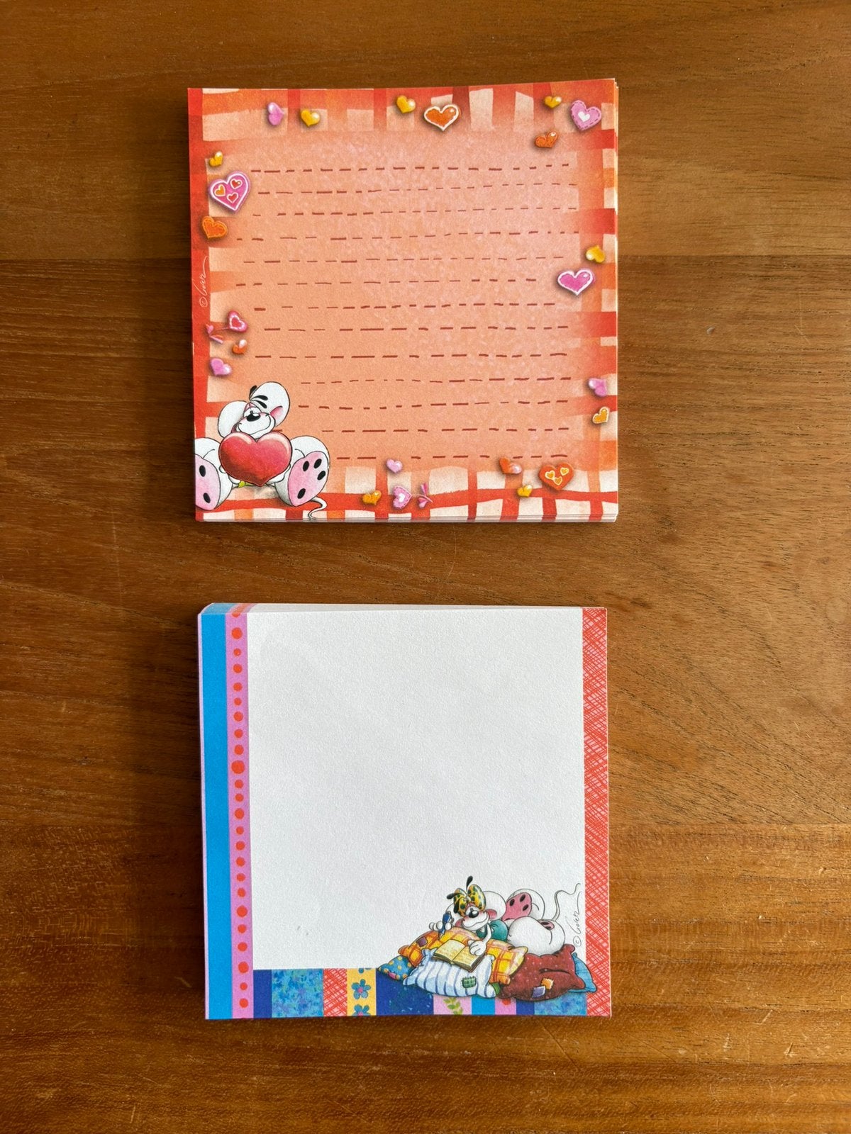 Nieuwe Diddl blaadjes 2 soorten van ieder 10 blaadjes, Verzamelen, Ophalen of Verzenden, Diddl, Nieuw, Papier, Kaart of Schrift