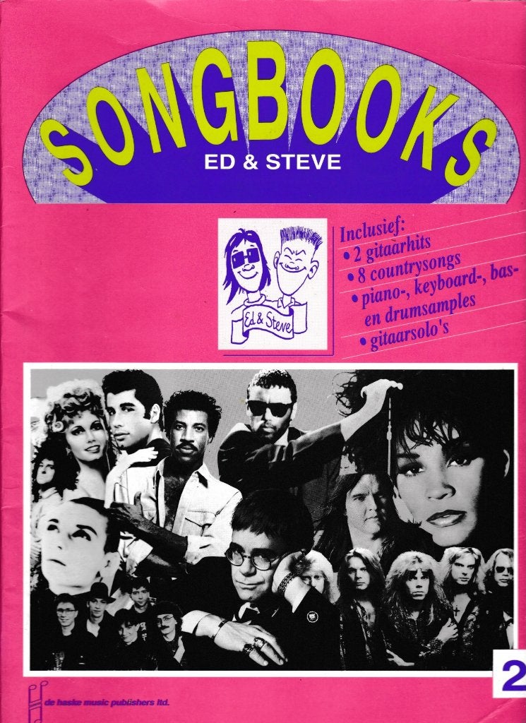 ED & STEVE - SONGBOOKS - 2 -, Gebruikt, Ophalen of Verzenden, Artiest of Componist, Piano