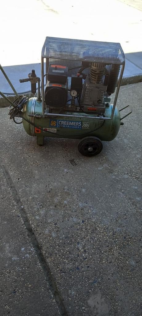 Creemers Compressor 285, Doe-het-zelf en Verbouw, Compressors, 100 liter of meer, Ophalen of Verzenden, Gebruikt