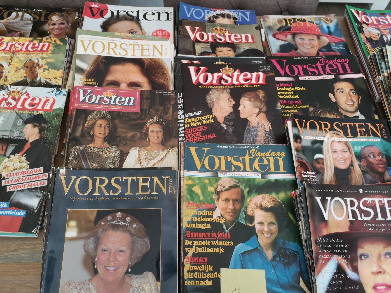 Maandblad Vorsten, Verzamelen, Koninklijk Huis en Royalty, Ophalen of Verzenden, Tijdschrift of Boek