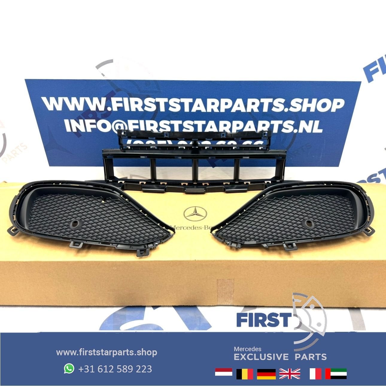 W176 A KLASSE FACELIFT AMG BUMPER ROOSTER SET VOORBUMPER MID, Gebruikt, -, Ophalen of Verzenden, -