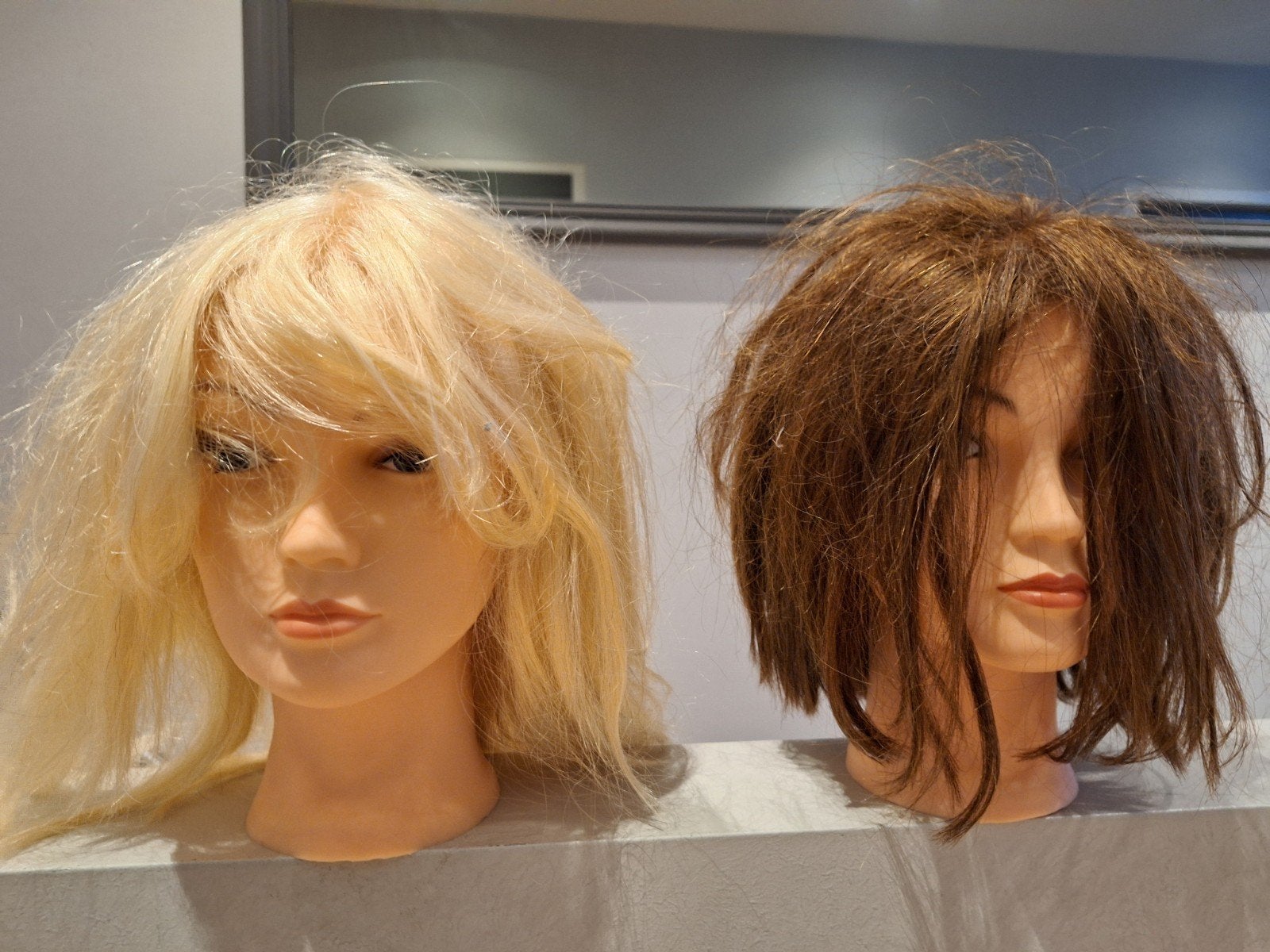 Kappershoofden echt haar, Ophalen of Verzenden, Nieuw, Pruik of Haarverlenging