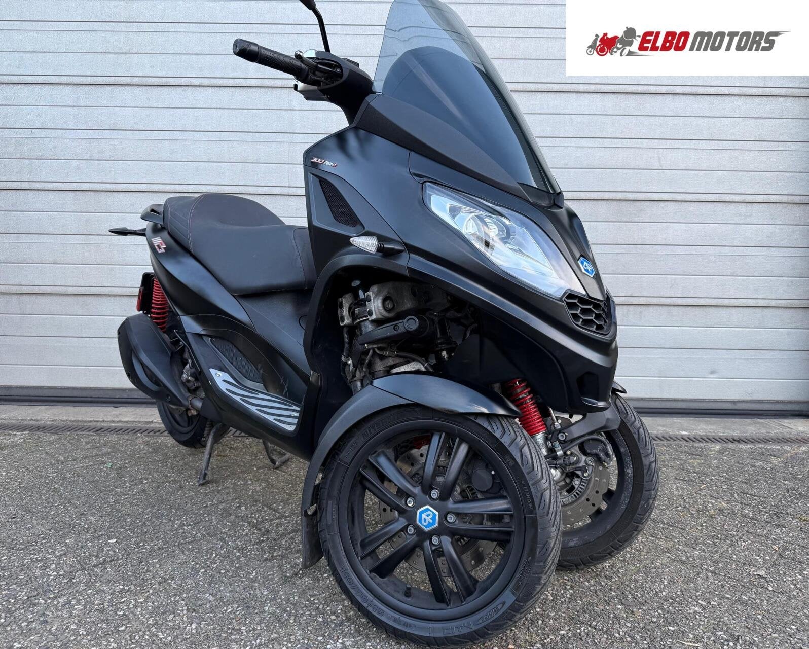 Piaggio MP3 300 LT HPE Sport 2021 Zwart Autorijbws Garantie, Scooter, ABS, Automaat, 278 cc