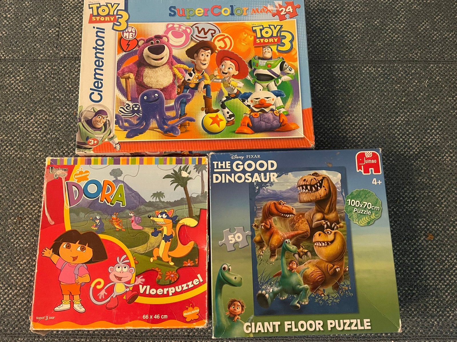 vloerpuzzel, Ophalen of Verzenden, 10 tot 50 stukjes, Gebruikt, 2 tot 4 jaar