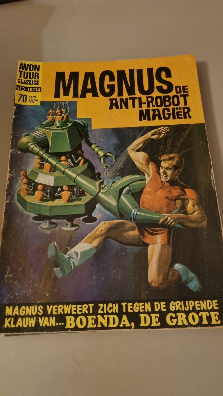 Magnus de Anti-Robot Magier - Avon Tuur Classics No 18114, Eén stripboek, Ophalen of Verzenden, Gelezen, Diverse