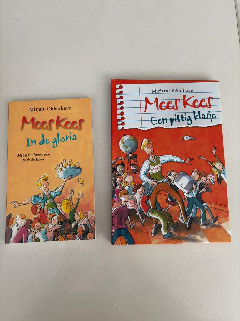 Mirjam oldenhave mees kees boeken set gloria pittig klasje!, Boeken, Ophalen of Verzenden, Zo goed als nieuw, MIRJAM OLDENHAVE