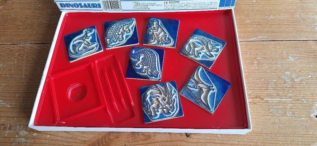 Dinosaurus Stempelset - 7 Stempels, Hobby en Vrije tijd, Stempelen, Ophalen of Verzenden