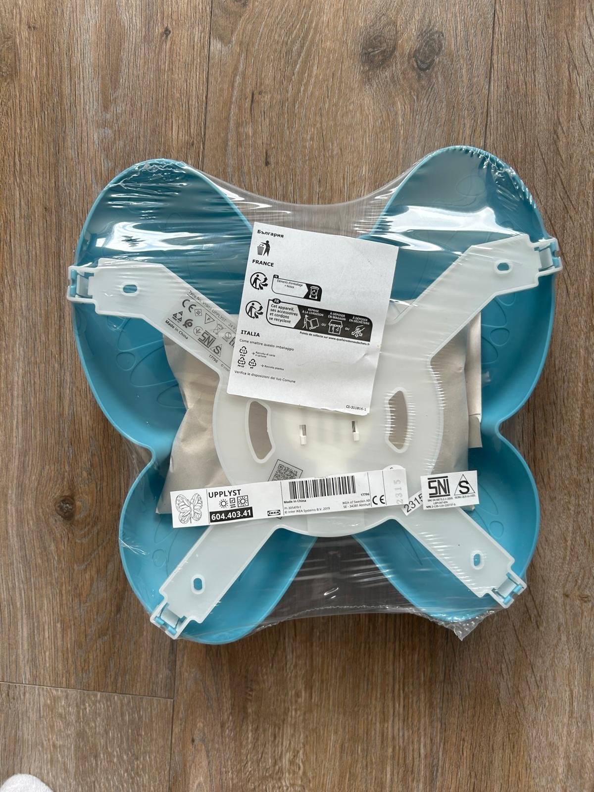 IKEA UPPYST Vlinder Lamp - Nieuw in verpakking, Ophalen, Nieuw