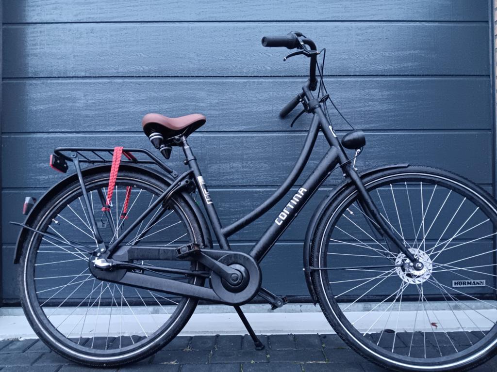 Cortina u1 damesfiets, Versnellingen, Zo goed als nieuw, 50 tot 53 cm, Trommelrem