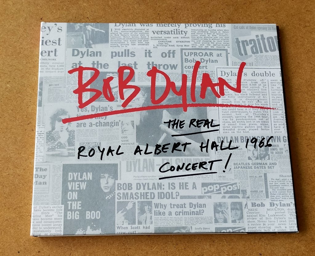 Bob Dylan - The Real Royal Albert Hall 1966 Concert! 2CD, Ophalen of Verzenden, Zo goed als nieuw, Singer-songwriter