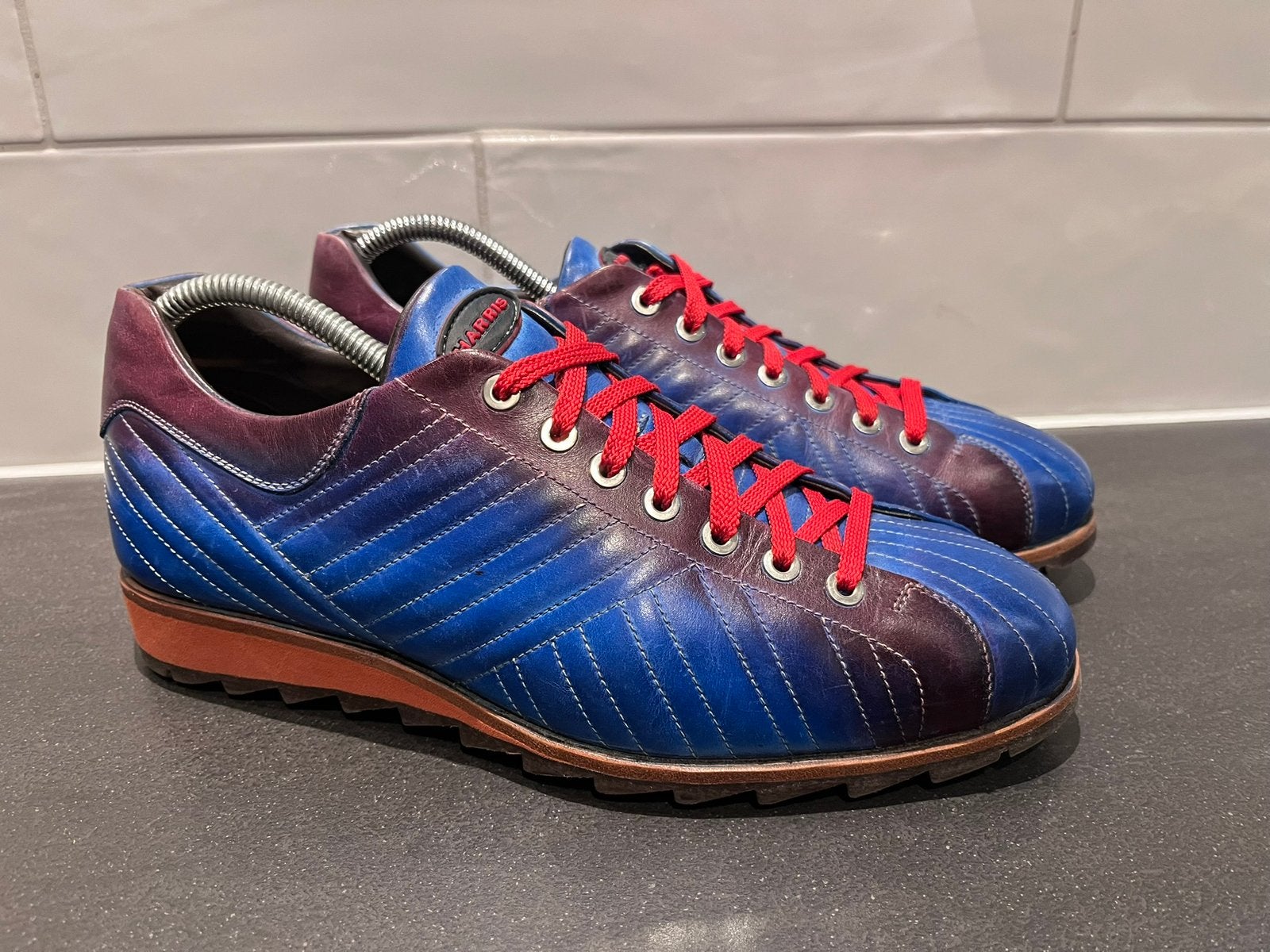 Harris sneakers maat 5.5 / 38.5 amper gedragen, Blauw, Ophalen of Verzenden, Harris, Harris