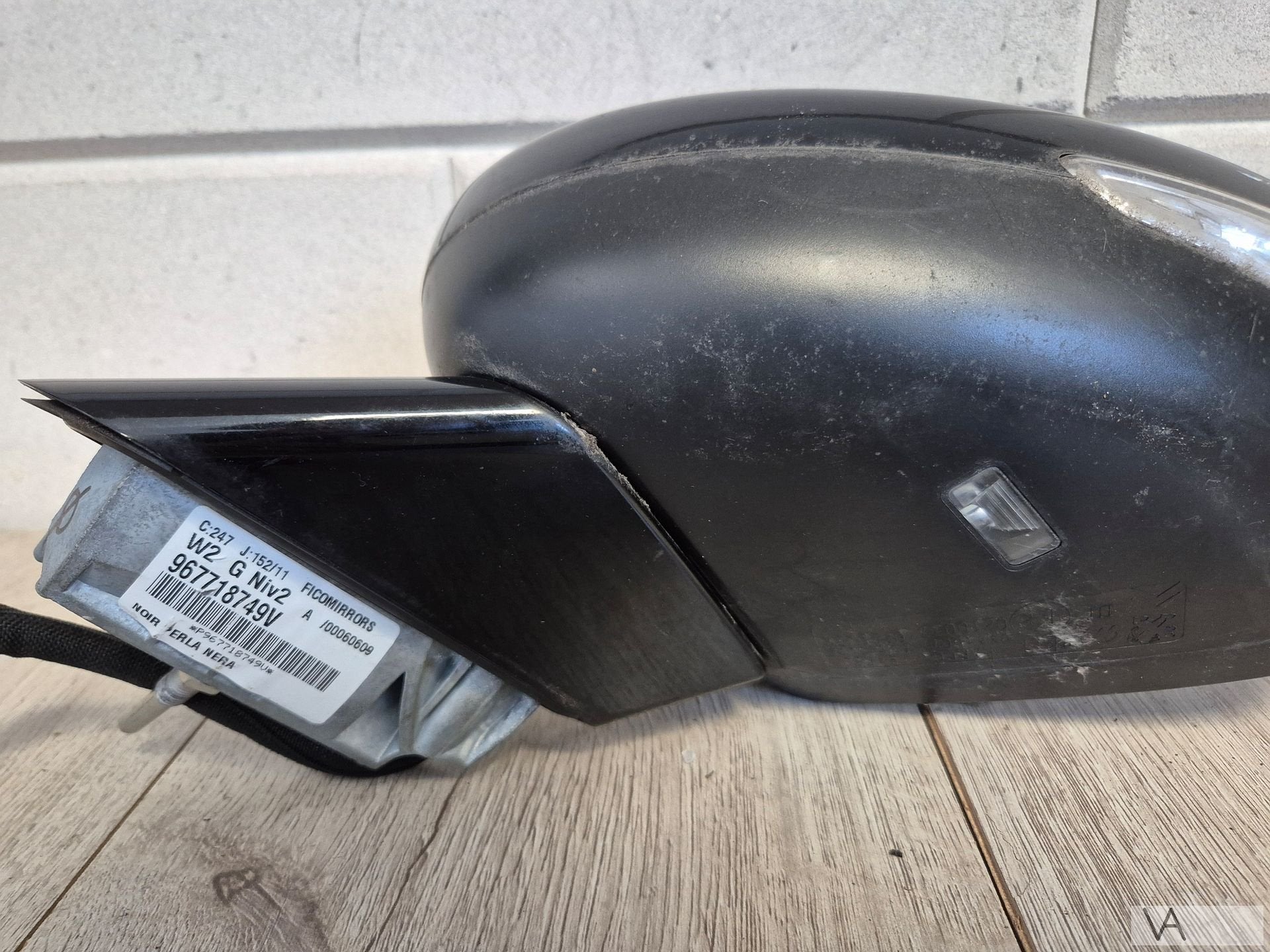 Peugeot 508 2010 - 2017 spiegel links 10 draden €75 lampje, Auto-onderdelen, Gebruikt, -, -, Ophalen of Verzenden