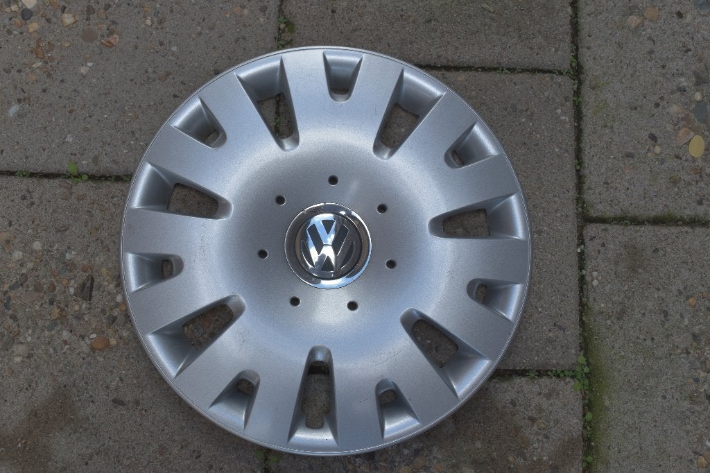1 losse originele wieldop Volkswagen Polo 14 inch (Model 4), Auto diversen, Wieldoppen, Ophalen of Verzenden, Gebruikt