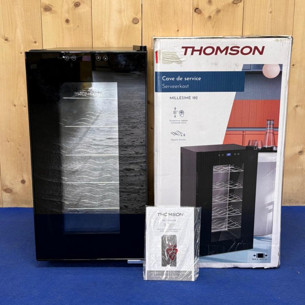 Thomson Koelkast Wijnkoeler Millesime 182 - Nieuw, Flex Ltd., Zo goed als nieuw, https://flex.com/contact-us, Nobelstraat 10, 5807 GA Oostrum LB, Limburg, Nederland