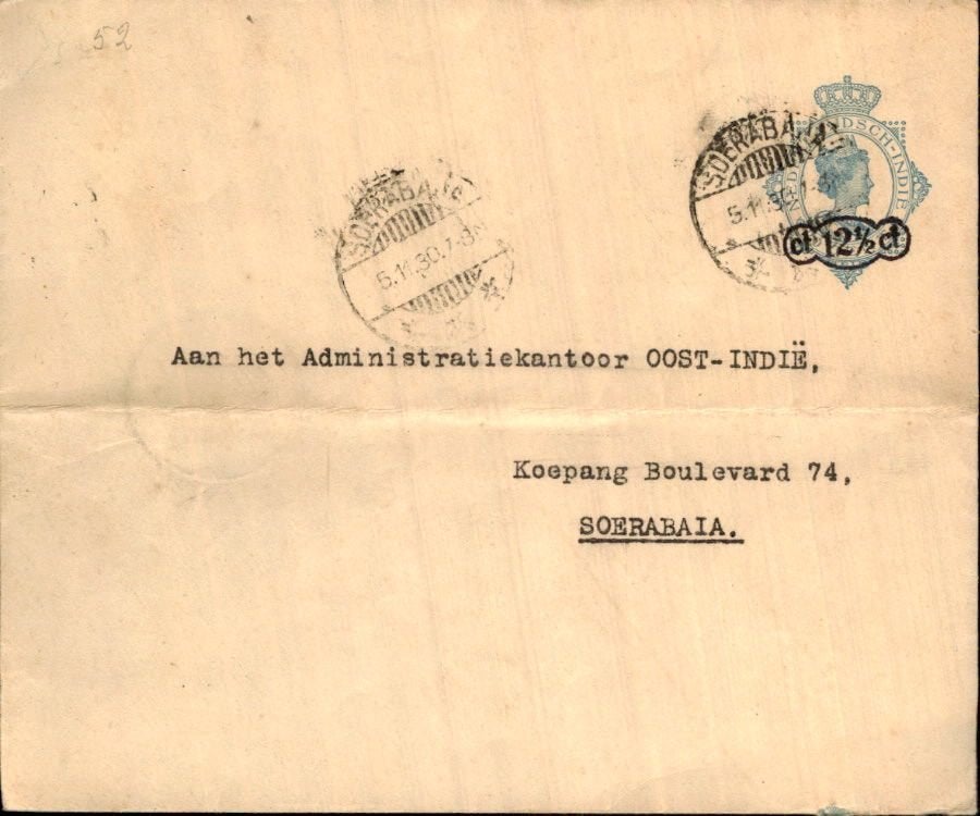 Nederlands Indië - Stempels - 1930, Verzenden, Envelop