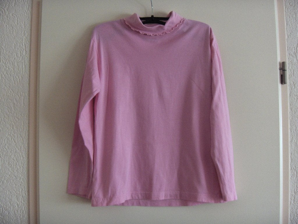 Goedkoop roze katoenen col shirt POWER KIDS 152 goede staat, Kinderen en Baby's, Kinderkleding | Maat 152, Gebruikt, Meisje, Ophalen of Verzenden