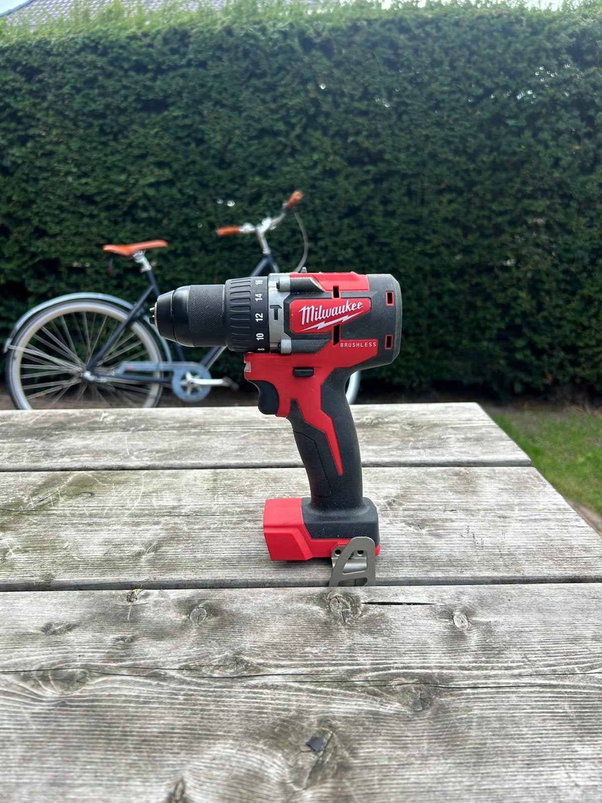 Milwaukee M18 CBLPD boormachine, Ophalen of Verzenden, Zo goed als nieuw, Boormachine