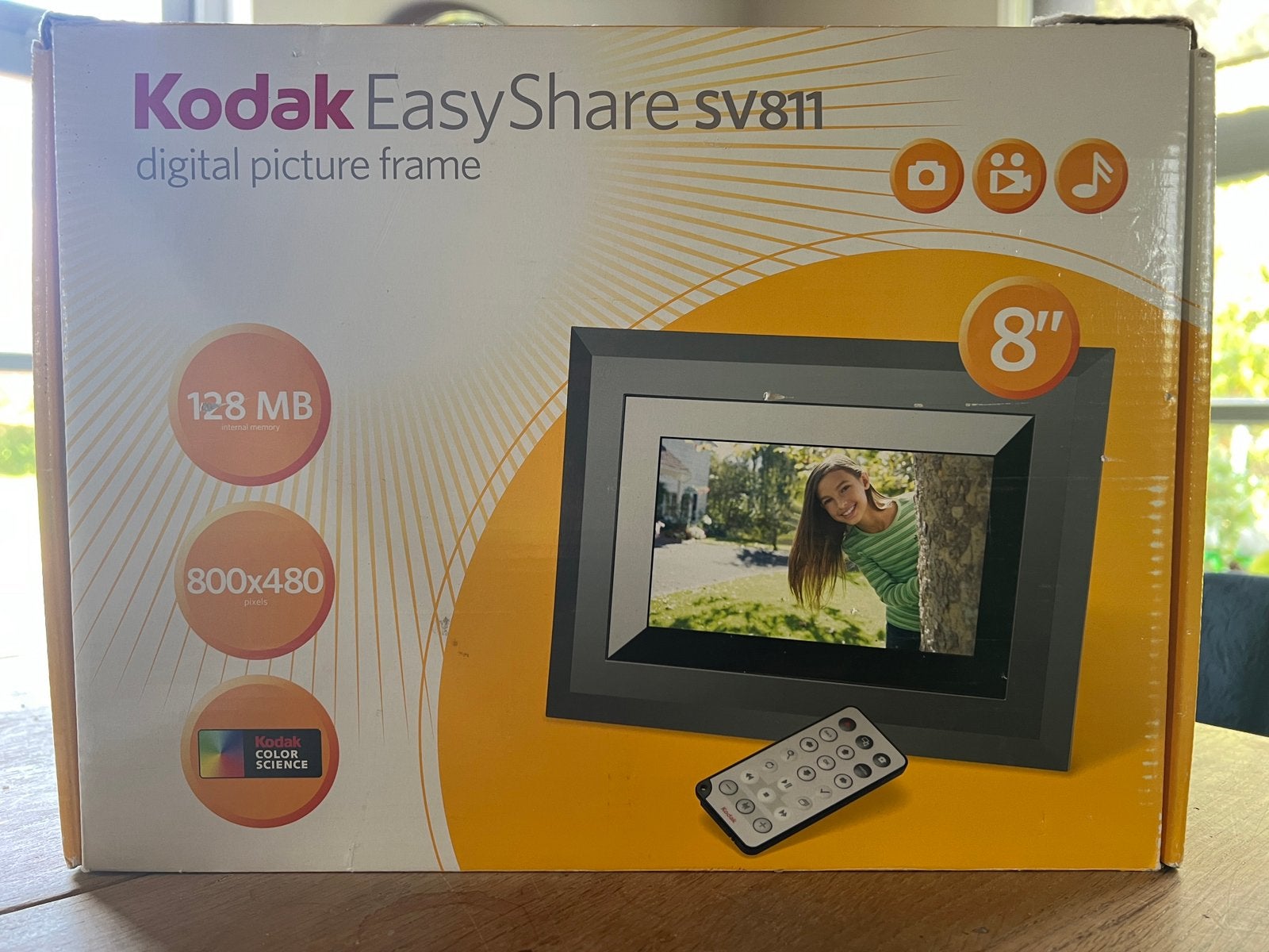 Kodak easy share sv811 digitale fotolijst, Ophalen of Verzenden, Zo goed als nieuw
