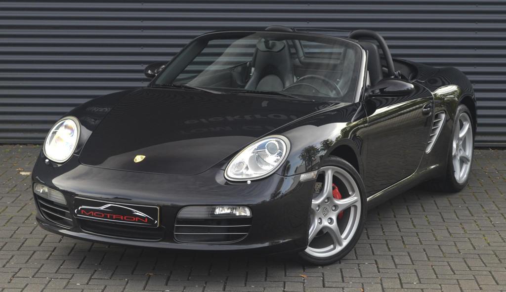 Porsche Boxster S 987 3.4 Porsche Boxster S 987 3.4, 1330 kg, Gebruikt, Cabriolet, Zwart