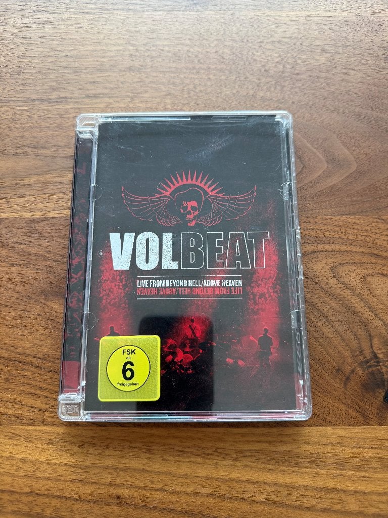 Volbeat - live from beyond hell / above heaven 2-dvd, Alle leeftijden, Ophalen of Verzenden, Zo goed als nieuw, Concert