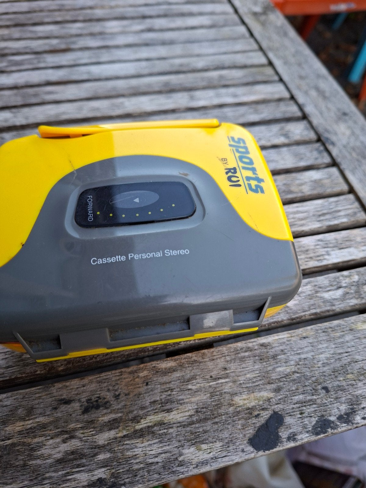 Vintage RUI Sports Cassette Personal Stereo Walkman, Audio, Tv en Foto, Ophalen of Verzenden, Walkman