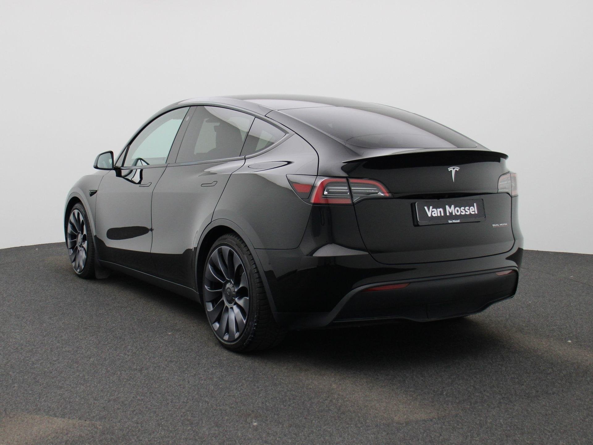 Tesla Model Y Performance AWD 75 kWh | PANODAK | 21 INCH VEL, Auto's, Automaat, 12 maanden, Gebruikt, 495 min