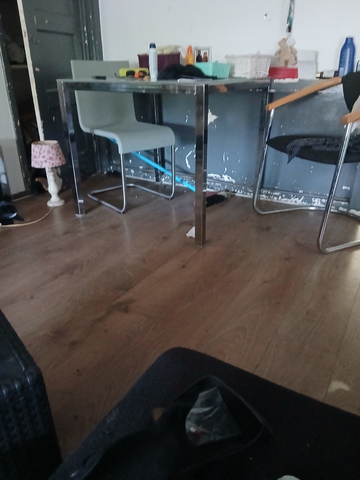 Eettafel met 2 stoelen, Huis en Inrichting, Tafels | Eettafels, Ophalen, Rechthoekig, 50 tot 100 cm