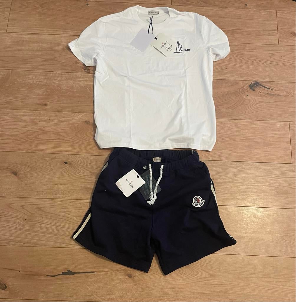 Moncler Originele Korte Broek en T-shirt Set, Ophalen of Verzenden, Nieuw