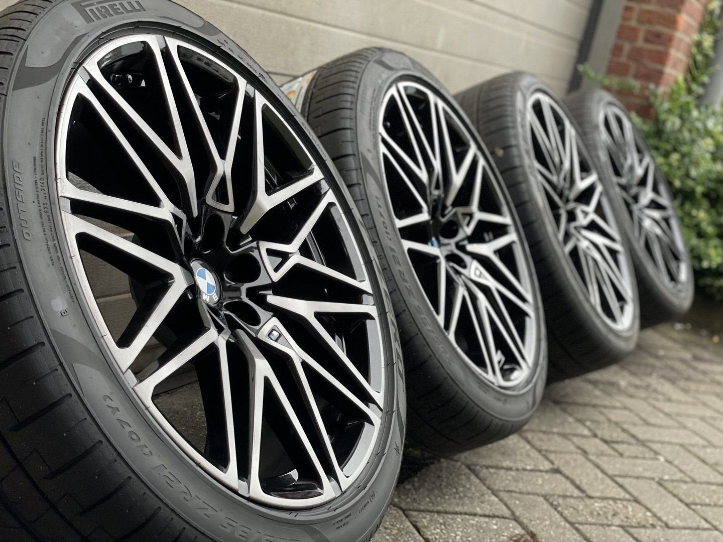 21 / 22 inch BMW 818M velgen X5M X6M F95 F96 X5 X6 G05 G06, Auto-onderdelen, -, -, Banden en Velgen, Nieuw