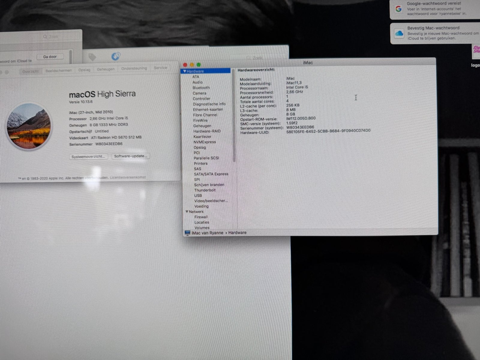 Apple iMac (27-inch, medio 2010) - 2.86 GHz Intel Core i5, Ophalen, Gebruikt, 2 tot 3 Ghz, IMac