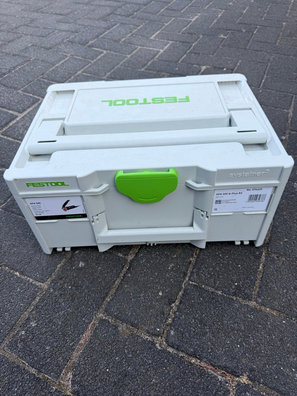 Festool OFK 500 Kantenfrees in Systainer, Ophalen, Gebruikt, Elektrisch, Kantenfrees