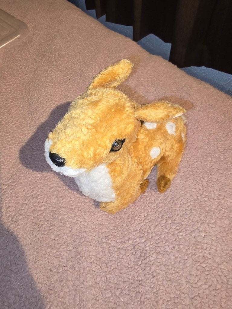 Schattig Bambi knuffel - Zo goed als nieuw, Ophalen of Verzenden, Zo goed als nieuw, Hert, Overige typen