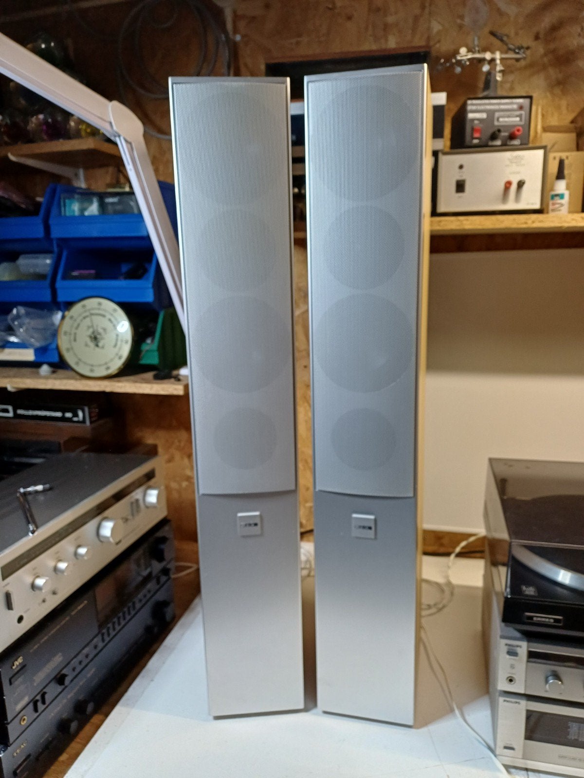 Canton LE 207 Zuilspeakers - Zeer Goede Staat, Ophalen, Zo goed als nieuw, 60 tot 120 watt, Overige merken