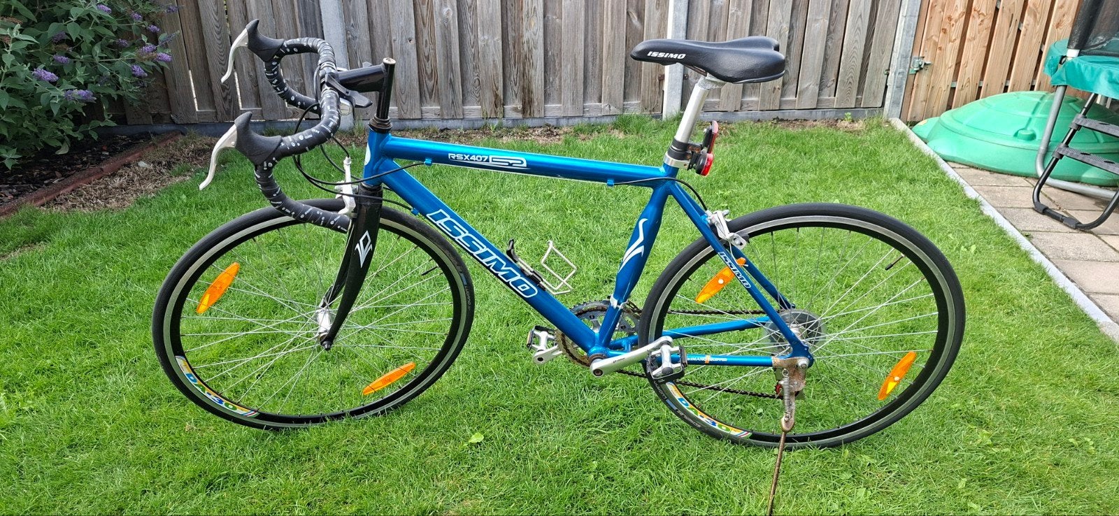 Racefiets - Weinig gebruikt, nieuwe banden, 14 versnellingen, Fietsen en Brommers, 10 tot 15 versnellingen, Velgrem, Aluminium