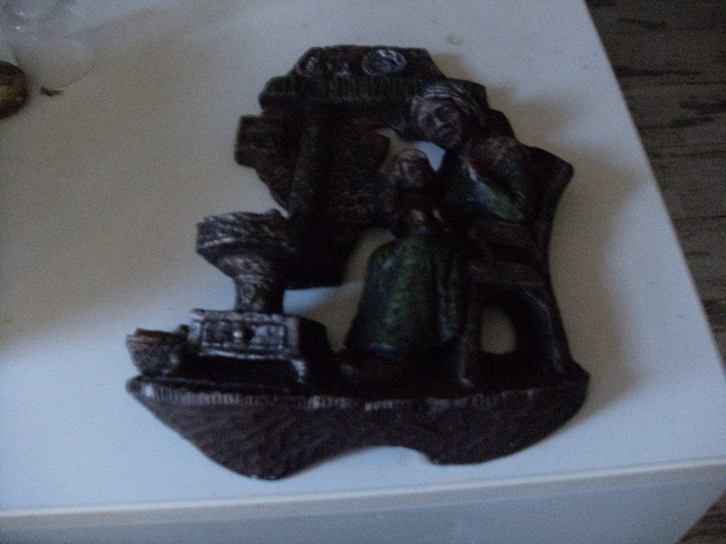 wanddecoratie moeder met kind, Ophalen of Verzenden, Zo goed als nieuw, Kunststof, Decoratieobject