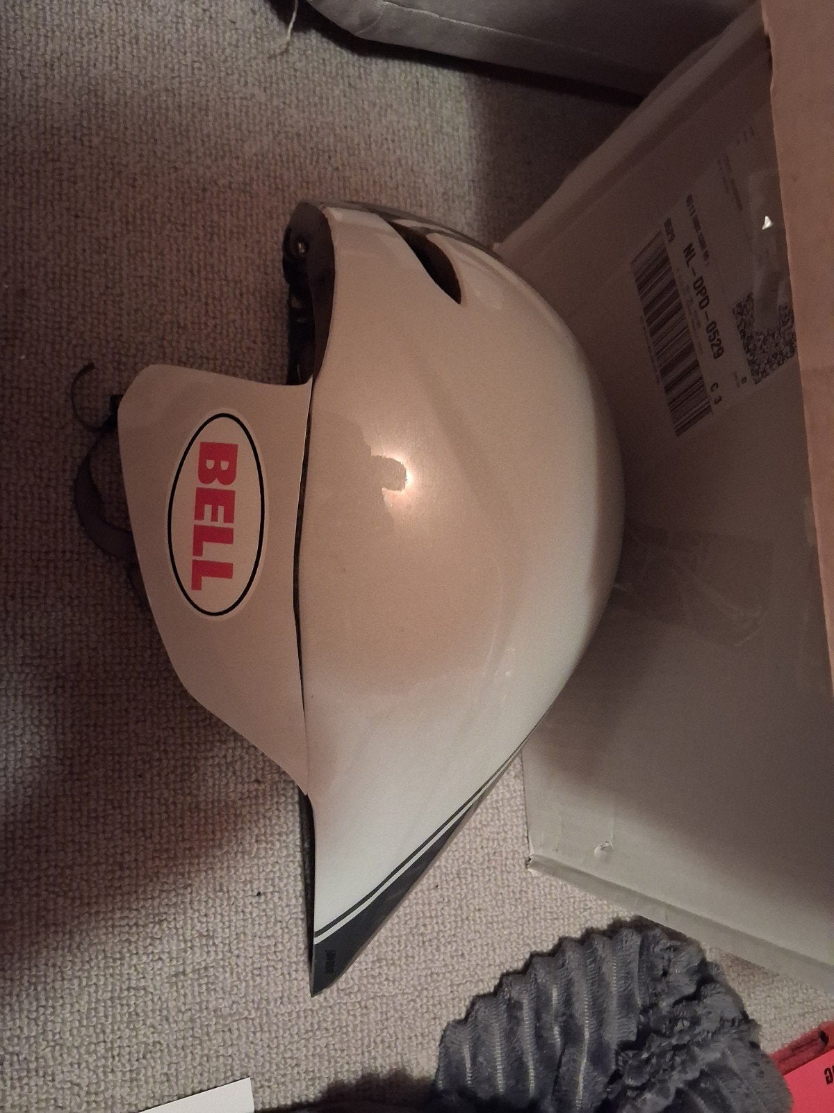 Bell Javelin Tijdrit/Triathlon Helm Maat L - Zgan, Ophalen of Verzenden