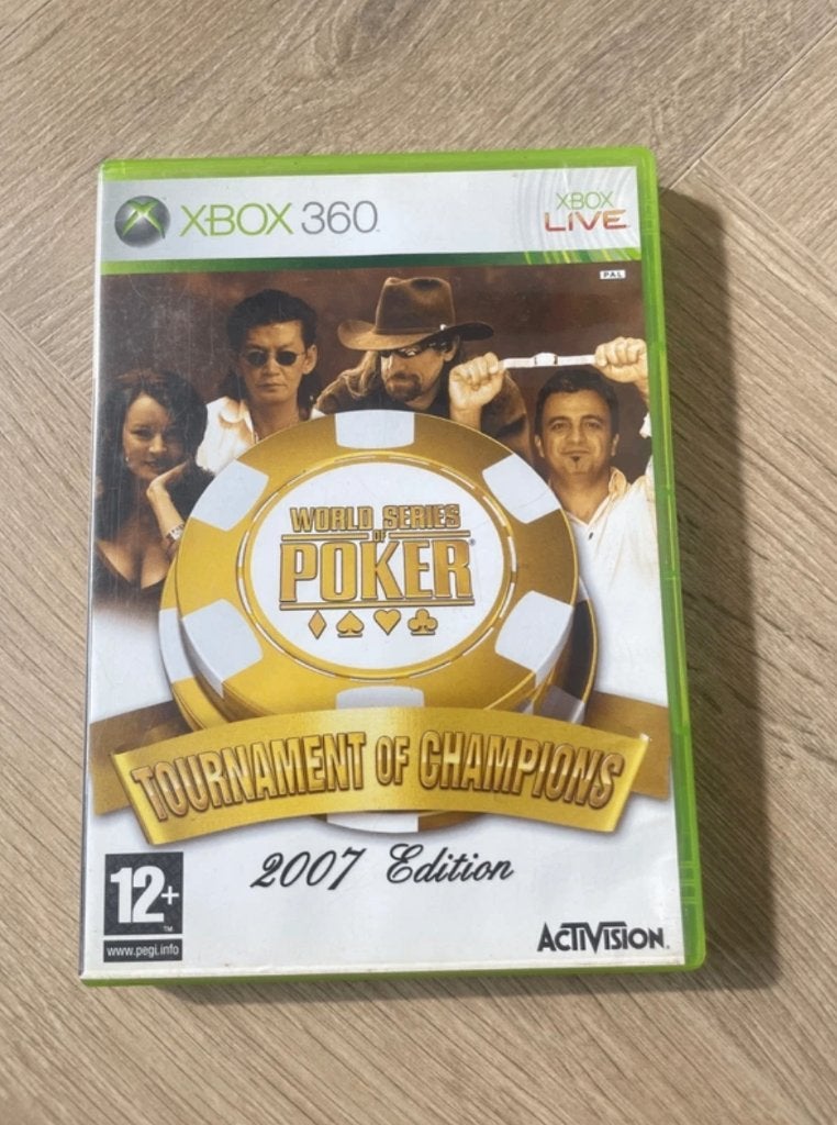 Xbox 360 World Series of Poker tournament of champions game, Overige genres, 1 speler, Ophalen of Verzenden, Zo goed als nieuw