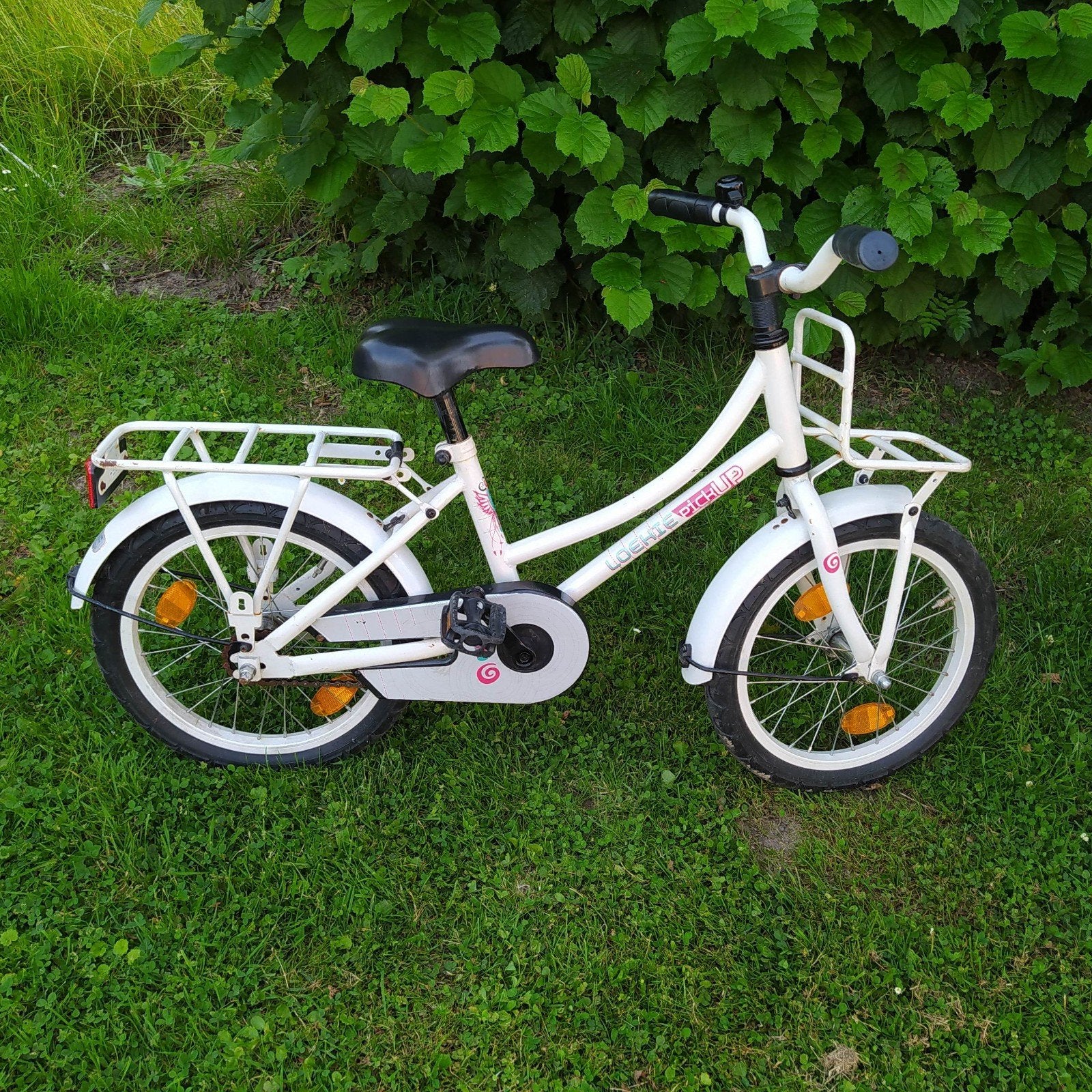 16 inch Loekie Pick up fiets, Fietsen en Brommers, Fietsen | Kinderfietsjes, Ophalen, Gebruikt, 16 tot 20 inch