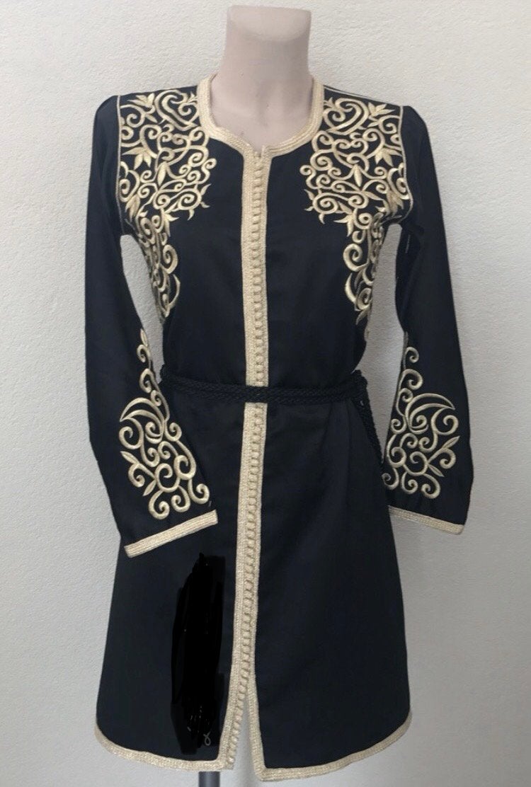 Caftan tuniek nieuw, Kleding | Dames, Overige typen, Zwart, Nieuw, Ophalen of Verzenden