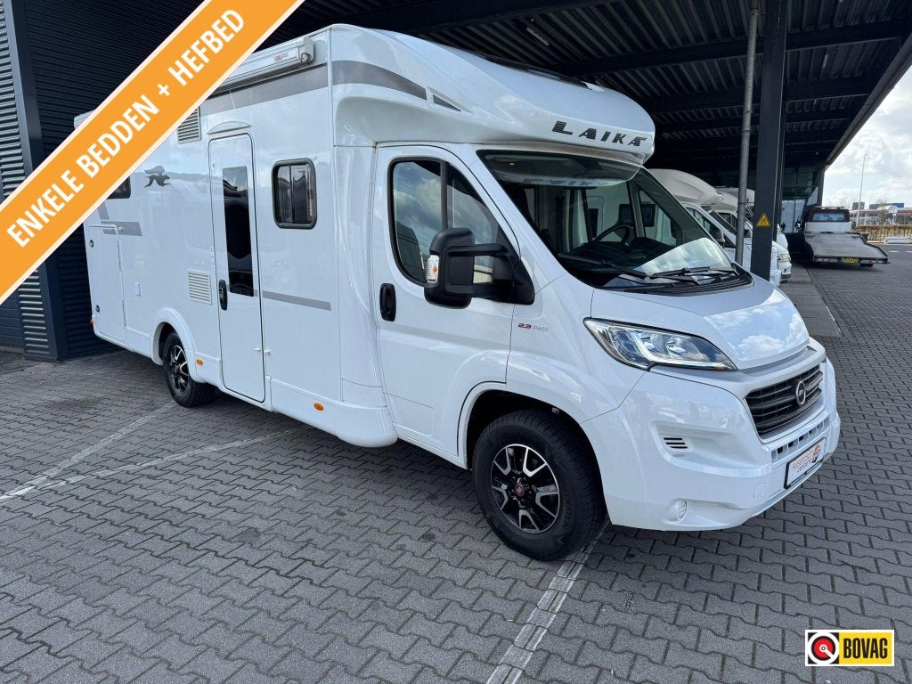 Laika Kosmo 509 L Face to Face zit | Euro 6, Ringverwarming, Fiat, Bedrijf, Koelkast