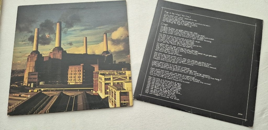 pink Floyd animals LP, Beschermende buitenhoes, Gebruikt, Overige formaten, Ophalen of Verzenden