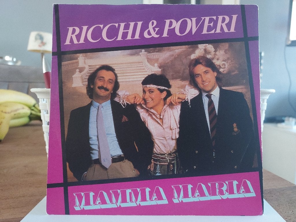 7" Single Ricchi & Poveri - Mamma Maria / Malinteso, Gebruikt, 7 inch, Ophalen of Verzenden, Pop