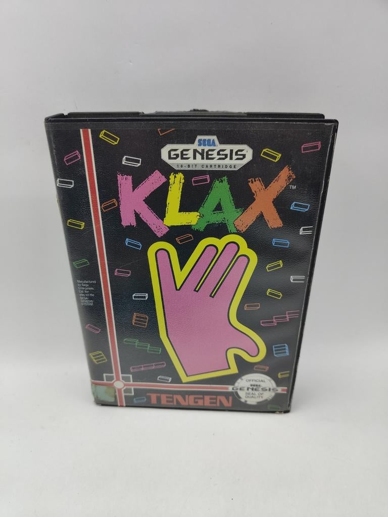 Klax Sega Mega Drive Genesis, Avontuur en Actie, ., 1 speler, Ophalen of Verzenden