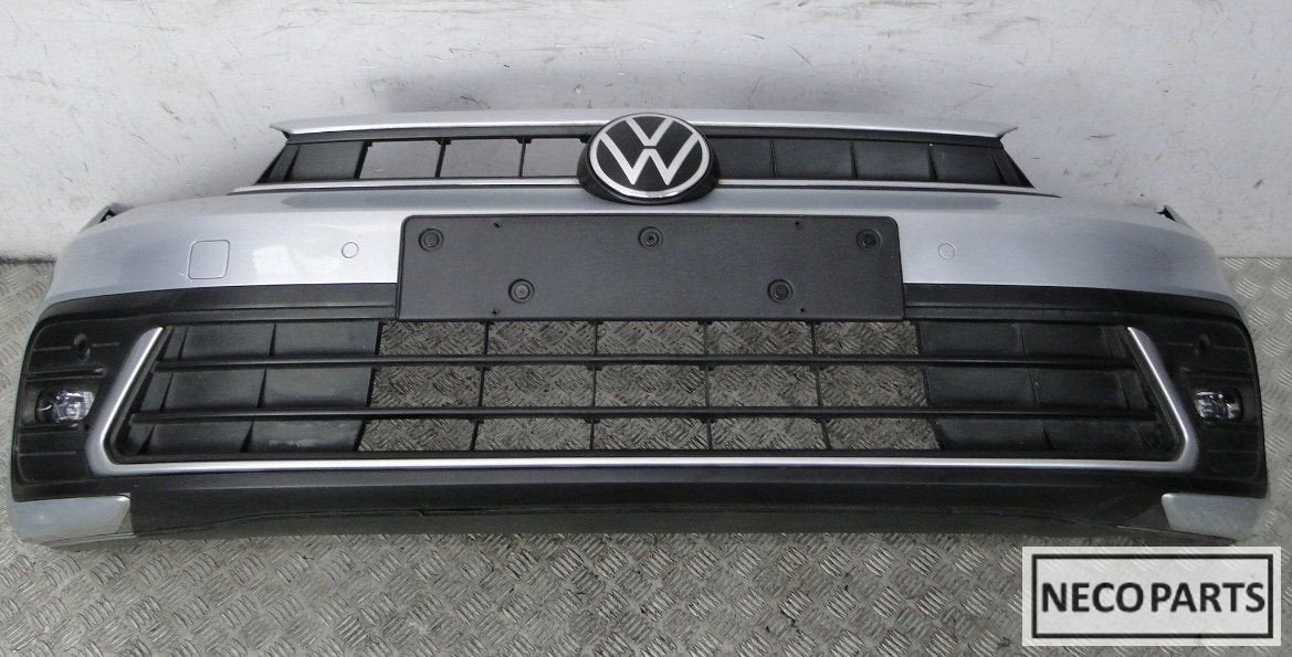 BUMPER VW POLO 2G 2G1 FACELIFT VOORBUMPER RADAR ORIGINEEL, Auto-onderdelen, Gebruikt, -, Volkswagen, -