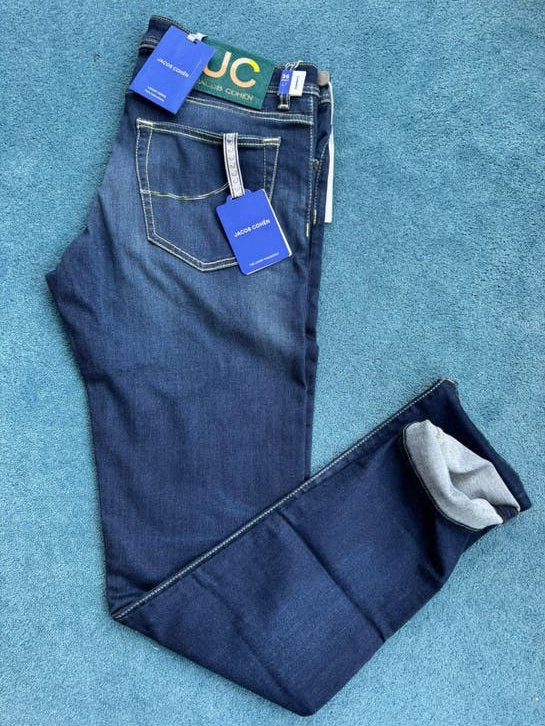 NIEUW Jacob Cohen Jeans Nick W36/L34 Blauw, Verzenden, Nieuw, Blauw, W36 - W38 (confectie 52/54)