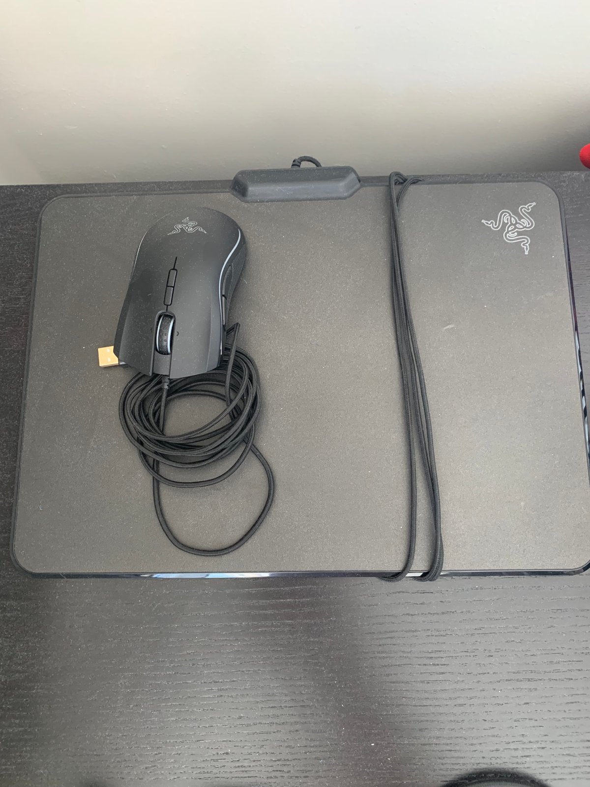 Razer Mamba Tournament Edition Muis en Firefly Muismat, Computers en Software, Muizen, Rechtshandig, Muis, Gebruikt, Gaming muis